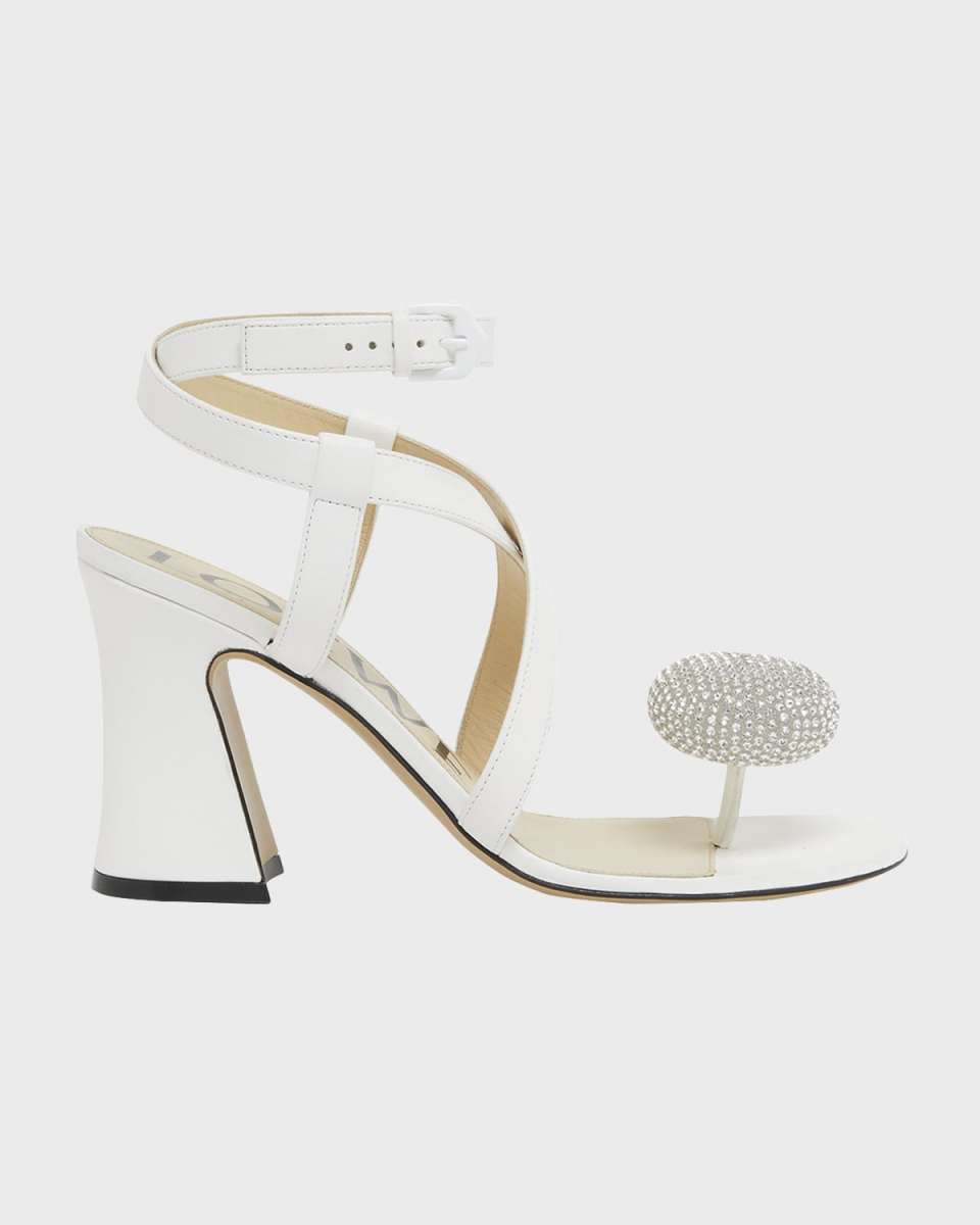 Calle Pebble Leather Sandals